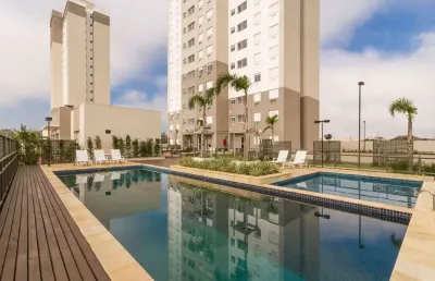 Apartamento com 02 quartos e 01 vaga escriturada no bairro humaitá