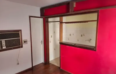 Jk / sala &amp; dormitório ( desocupado ) com ampla e boa cozinha
