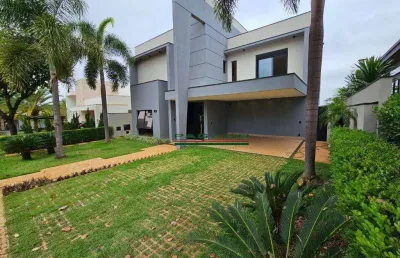 Casa com 3 dormitórios à venda, 308 m² por r$ 2.900.000,00 - alphaville - ribeirão preto/sp