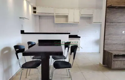 Apartamento com 1 dormitório, 45 m² - venda por r$ 330.000,00 ou aluguel por r$ 2.460,00/mês - residencial flórida - ribeirão preto/sp