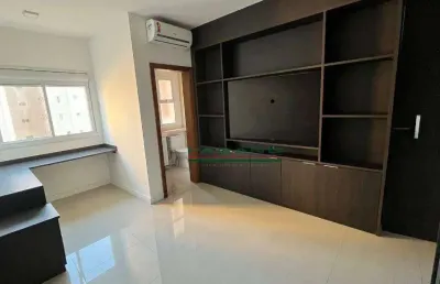 Apartamento com 1 dormitório, 62 m² - venda por r$ 550.000,00 ou aluguel por r$ 3.141,85/mês - jardim canadá - ribeirão preto/sp
