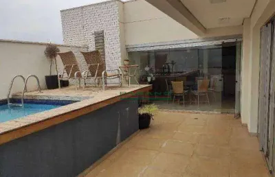 Cobertura com 4 dormitórios à venda, 280 m² - jardim canadá - ribeirão preto/sp
