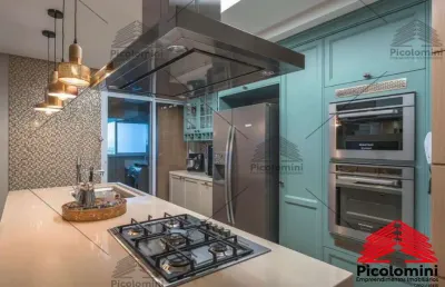 Apartamento de luxo no pari: 1 quarto, 1 suíte, 2 banheiros, 2 vagas de garagem -