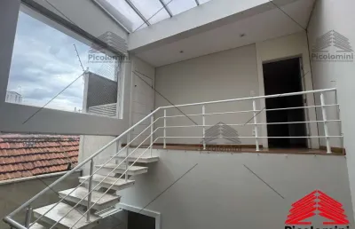 Sobrado à venda, mooca, 300 m² ,03 andares, suite master, escritório, closet,hidro,sistema de alarme,aquecedor solar,edícula,06 vagas de garagem.
