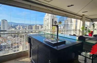 Apartamento, vila romana, 206m2, venda, locação, 4 quartos sendo 3 suítes, varanda gourmet, 3 vagas de garagem, móveis planejados, lazer