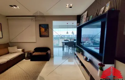 Apartamento à venda, ares da praça,83,5 m²,02 quartos, 01 suite, ampla sala integrada á varanda gourmet,fino acabamento,semi mobiliado,02 vagas.