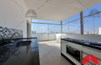 Cobertura duplex alto da mooca modernizada, fino acabamento, espeço, gourmet, 1vaga de garagem coberta
