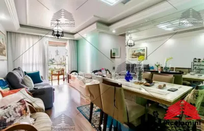 Apartamento à venda, tatuapé,87 m²,03 quartos, 01 suíte, sala 02 ambientes, sacada,cozinha planejada,02 vagas,ótima localização.