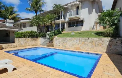 Espetacular casa à venda em atibaia-sp, nova gardênia: 4 quartos, 2 suítes, 3 salas, 4 vagas de garagem, 380,86 m² ac.