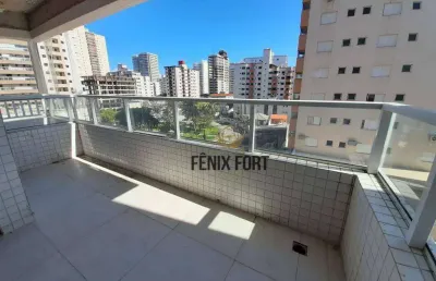 Apartamento com 2 dormitórios à venda, 88 m² por r$ 440.000,00 - aviação - praia grande/sp