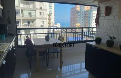 Apartamento com 2 dormitórios à venda, 85 m² por r$ 775.000,00 - vila guilhermina - praia grande/sp