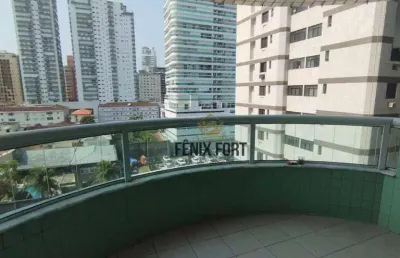 Apartamento com 3 dormitórios à venda, 170 m² por r$ 1.200.000,00 - canto do forte - praia grande/sp