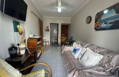 Apartamento com 1 dormitório, 51 m² - venda por r$ 350.000,00 ou aluguel por r$ 3.381,41/mês - canto do forte - praia grande/sp
