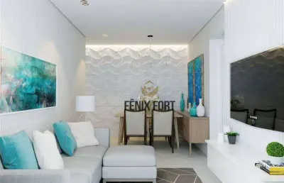 Apartamento com 2 dormitórios à venda, 70 m² por r$ 380.000 - vila guilhermina - praia grande/sp