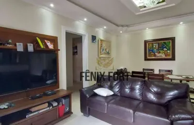 Apartamento com 2 dormitórios à venda, 87 m² por r$ 520.000,00 - canto do forte - praia grande/sp