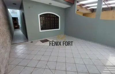 Sobrado com 2 dormitórios para alugar, 85 m² por r$ 3.320,00/mês - vila guilhermina - praia grande/sp