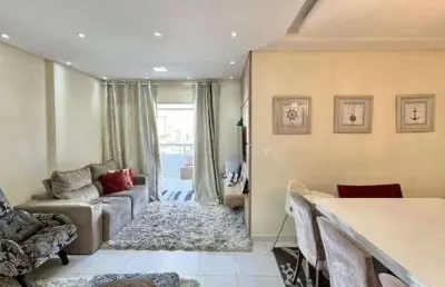 Apartamento com 3 dormitórios à venda, 123 m² por r$ 800.000,00 - vila guilhermina - praia grande/sp