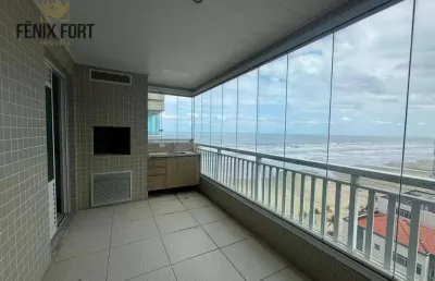 Apartamento com 2 dormitórios para alugar, 92 m² por r$ 5.500,00/mês - aviação - praia grande/sp