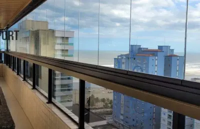 Apartamento com 2 dormitórios à venda, 95 m² por r$ 742.000,00 - boqueirão - praia grande/sp