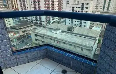 Apartamento com 1 dormitório à venda, 58 m² por r$ 360.000,00 - canto do forte - praia grande/sp