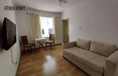 Apartamento com 1 dormitório à venda, 45 m² por r$ 279.900,00 - canto do forte - praia grande/sp