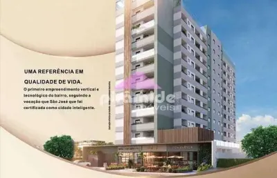 Apartamento com 2 dormitórios à venda, 58 m² por r$ 446.339,00 - bairro da floresta - são josé dos