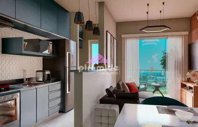 Apartamento com 2 dormitórios à venda, 56 m² por r$ 456.424,00 - indaiá - caraguatatuba/sp