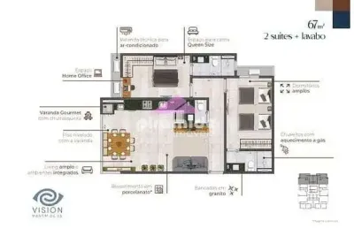 Apartamento à venda, 65 m² por r$ 535.000,00 - martim de sá - caraguatatuba/sp