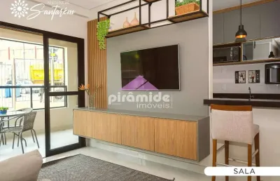 Apartamento com 2 dormitórios à venda, 79 m² por r$ 725.760,00 - parque industrial - são josé dos c
