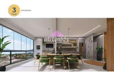 Apartamento com 3 dormitórios à venda, 94 m² por r$ 766.000,00 - porto novo - caraguatatuba/sp