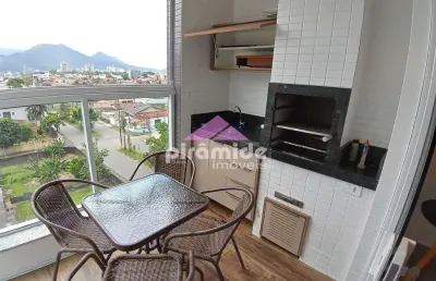 Apartamento com 2 dormitórios à venda, 74 m² por r$ 840.000,00 - indaiá - caraguatatuba/sp