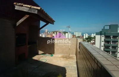 Cobertura com 3 dormitórios à venda, 144 m² por r$ 935.000,00 - martim de sá - caraguatatuba/sp