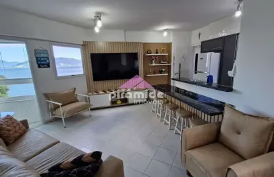 Apartamento com 2 dormitórios à venda, 76 m² por r$ 930.000,00 - prainha - caraguatatuba/sp