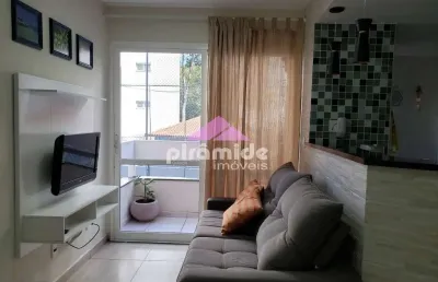 Apartamento duplex com 1 dormitório à venda, 49 m² por r$ 375.000,00 - vila adyana - são josé dos c