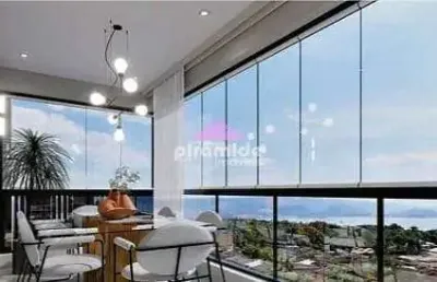 Apartamento com 1 dormitório à venda, 53 m² por r$ 419.900,00 - porto novo - caraguatatuba/sp
