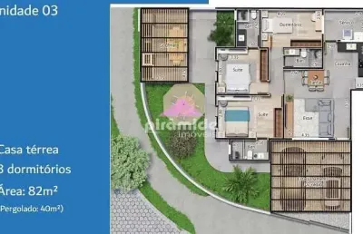 Casa em condomínio fechado com 3 quartos à venda no Pontal de Santa Marina, Caraguatatuba 