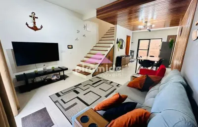 Casa à venda, 90 m² por r$ 510.000,00 - pontal de santa marina - caraguatatuba/sp