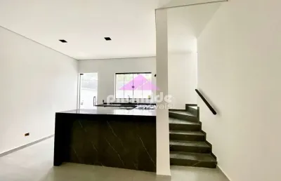 Casa com 2 dormitórios à venda, 85 m² por r$ 440.000,00 - pontal de santa marina - caraguatatuba/sp
