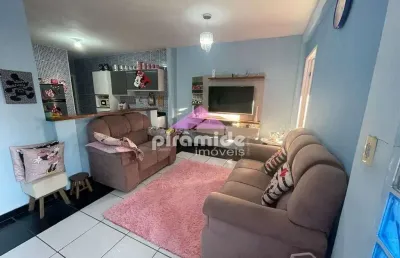 Casa com 2 dormitórios à venda, 82m² por r$ 250.000,00 - parque santo antônio - jacareí / sp
