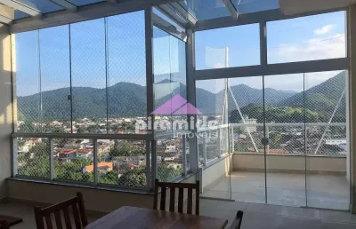 Apartamento com 3 dormitórios à venda, 143 m² por r$ 1.880.000 - parque viva mar - ubatuba/sp