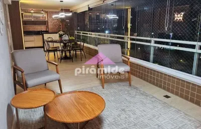 Apartamento com 3 dormitórios à venda, 182 m² por r$ 2.200.000,00 - vila ema - são josé dos campos/