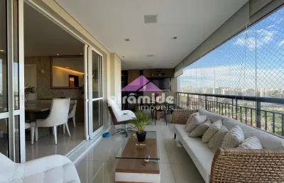 Apartamento com 3 dormitórios à venda, 194 m² por r$ 2.900.000,00 - jardim aquarius - são josé dos