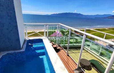 Apartamento com 4 dormitórios à venda, 196 m² por r$ 2.100.000,00 - indaiá - caraguatatuba/sp