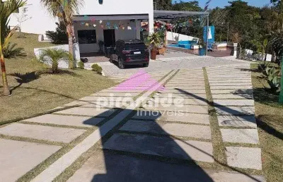 Casa com 5 dormitórios à venda, 500 m² por r$ 1.750.000,00 - chácaras guanabara - guararema/sp