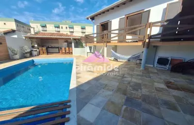 Casa com 3 dormitórios à venda, 340 m² por r$ 2.700.000,00 - indaiá - caraguatatuba/sp