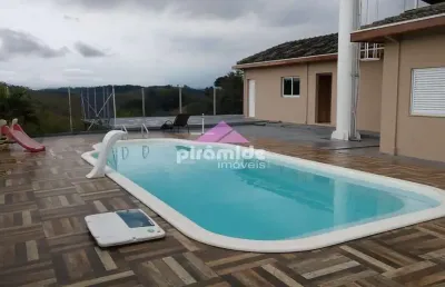 Casa à venda, 378 m² por r$ 2.200.000,00 - jardim das flores - santa branca/sp