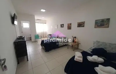 Kitnet com 1 dormitório para alugar, 30 m² por r$ 1.700,00/mês - centro - caraguatatuba/sp