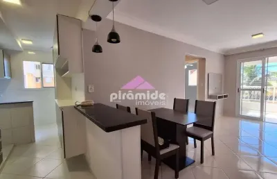 Apartamento com 2 dormitórios para alugar, 55 m² por r$ 2.709,00/mês - jardim san marino - são josé