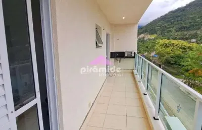 Apartamento com 2 dormitórios para alugar, 84 m² por r$ 3.100,02/mês - cidade jardim - caraguatatub