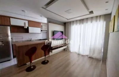 Apartamento com 2 dormitórios para alugar, 77 m² por r$ 5.804,00/mês - vila ema - são josé dos camp